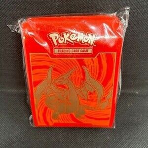 Pokemon TCG XY Evolutions Charizard Card Sleeves 65 Count Red Official 2016